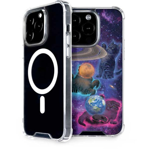Cosmic Kittens by Vincent Hie iPhone 15 Pro MagSafe Case